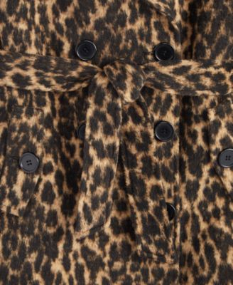 Women's Double-Breasted Belted Trench Coat