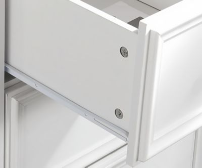 Unmatched Feet Design for Stability and Smooth Drawer Glide Cabinet