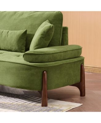 Streamdale Cozy Deep-Seated Sofa with Pillow (103")