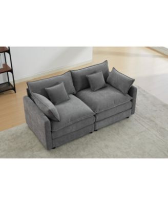 Streamdale Modular Sectional Sofa,2-Seater Sofa, Modern L-Shaped Sofa for Living Room Bedroom Apartment