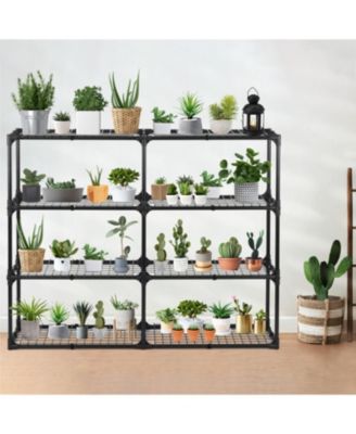 Streamdale Heavy-Duty 4-Shelf Wire Rack 2-Pack (880 lbs)