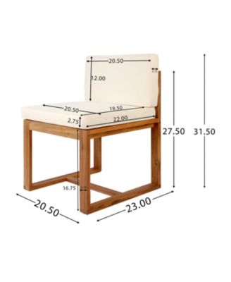  Patio Dining Chairs(SET OF 2)