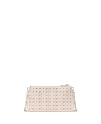 Grace Perforated Pochette Crossbody Bag