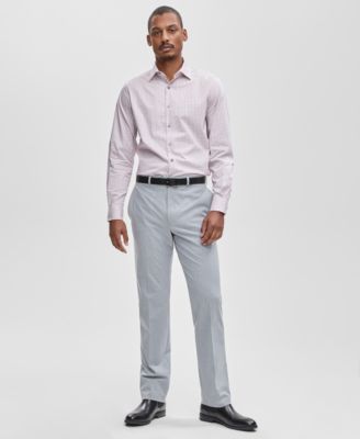 Men's Slim-Fit Geo-Print Dress Shirt, Macy's Exclusive