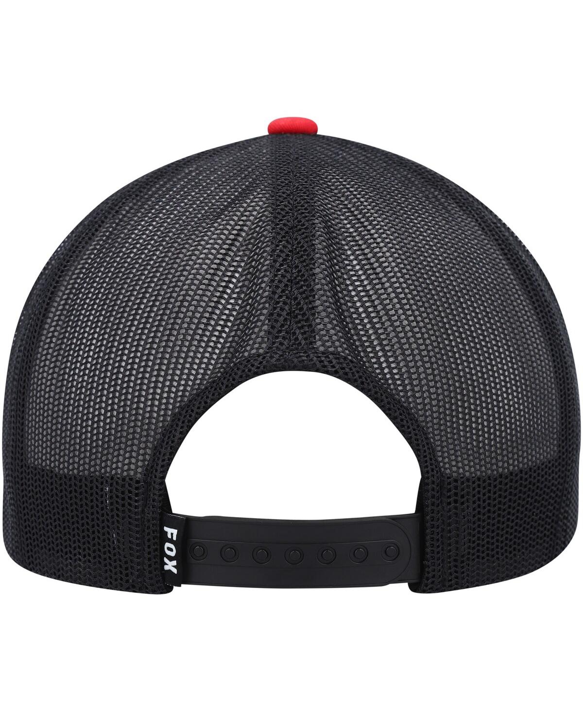 FOX MEN'S RED ABSOLUTE MESH SNAPBACK HAT 