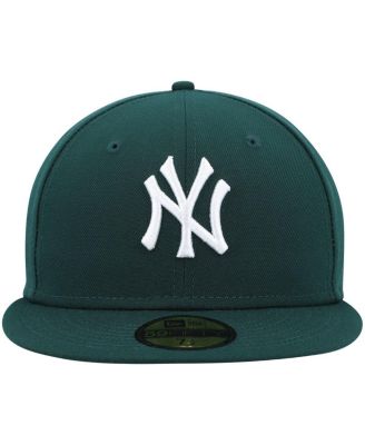 Men's Green New York Yankees White Logo 59FIFTY Fitted Hat
