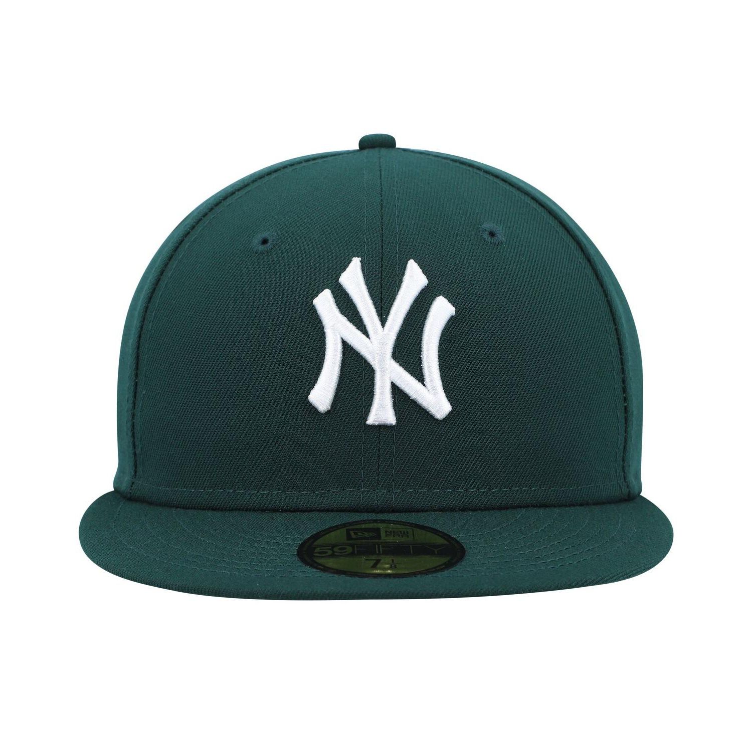 Men's Green New York Yankees White Logo 59FIFTY Fitted Hat