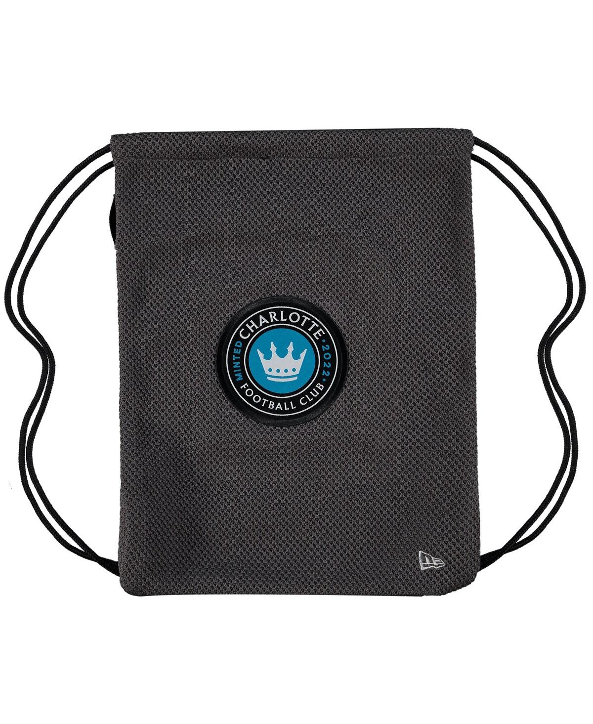 Black Charlotte Fc Kick Off Gym Sack Bag - Black