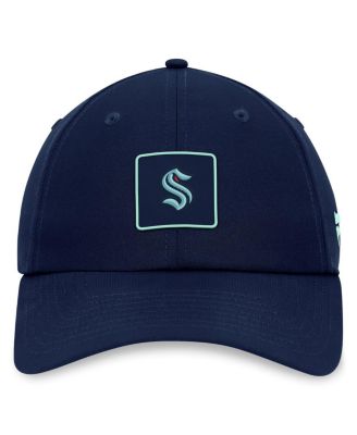Men's Blue Seattle Kraken Authentic Pro Rink Adjustable Hat