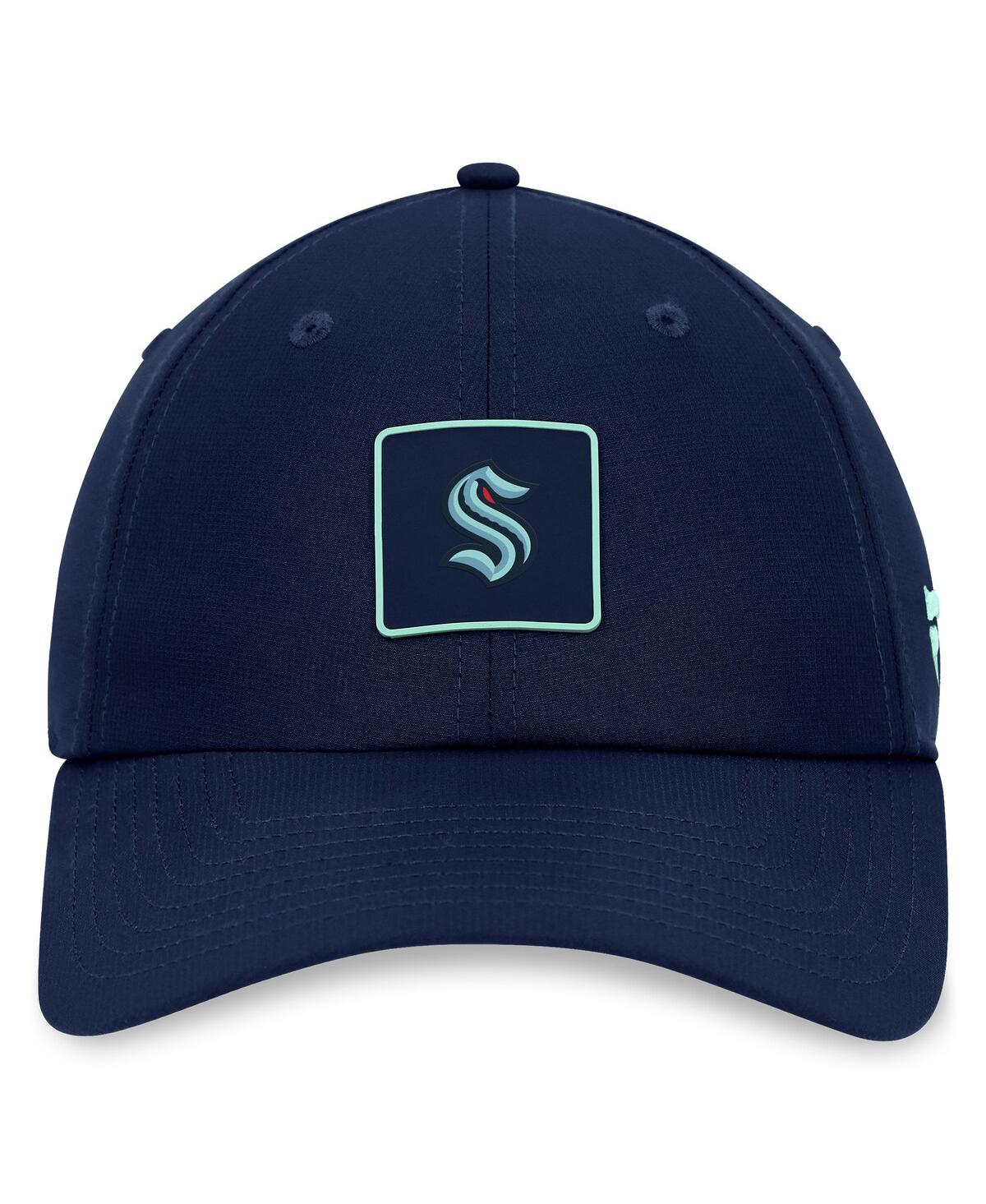 Fanatics Men's Blue Seattle Kraken Authentic Pro Rink Adjustable Hat