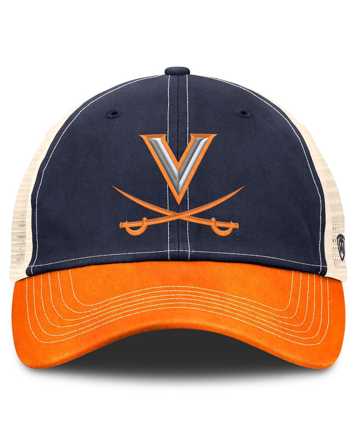 Top Of The World Men'sâ True Navy Virginia Cavaliers Off Road Adjustable Trucker Hat