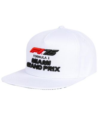 Insomniac - Men's White F1 2025 Miami Grand Prix Classic Snapback Hat