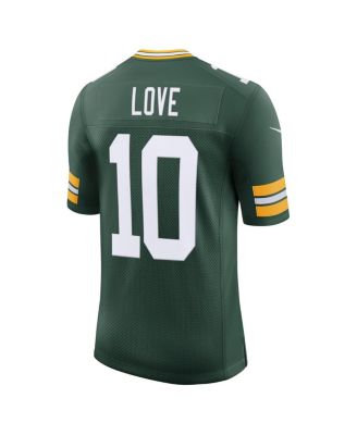 Men's Jordan Love Green Green Bay Packers Team Vapor Untouchable Limited Jersey