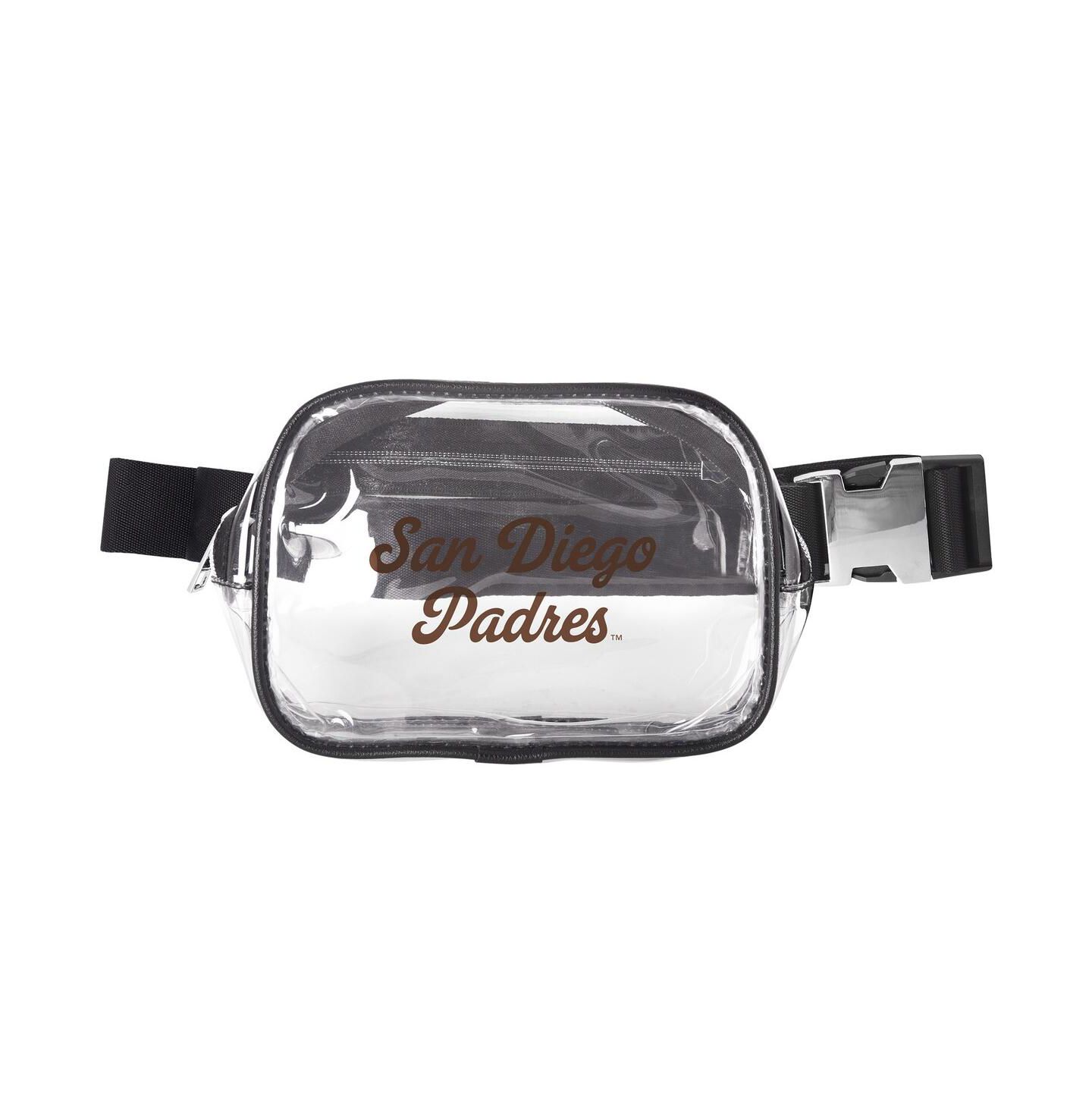 Женская сумка Logo Brands San Diego Padres Clear Belt — фото 1