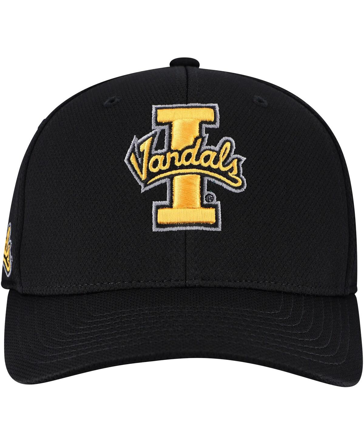 Top Of The World Men'sâ Black Idaho Vandals Reflex Performance Flex Hat