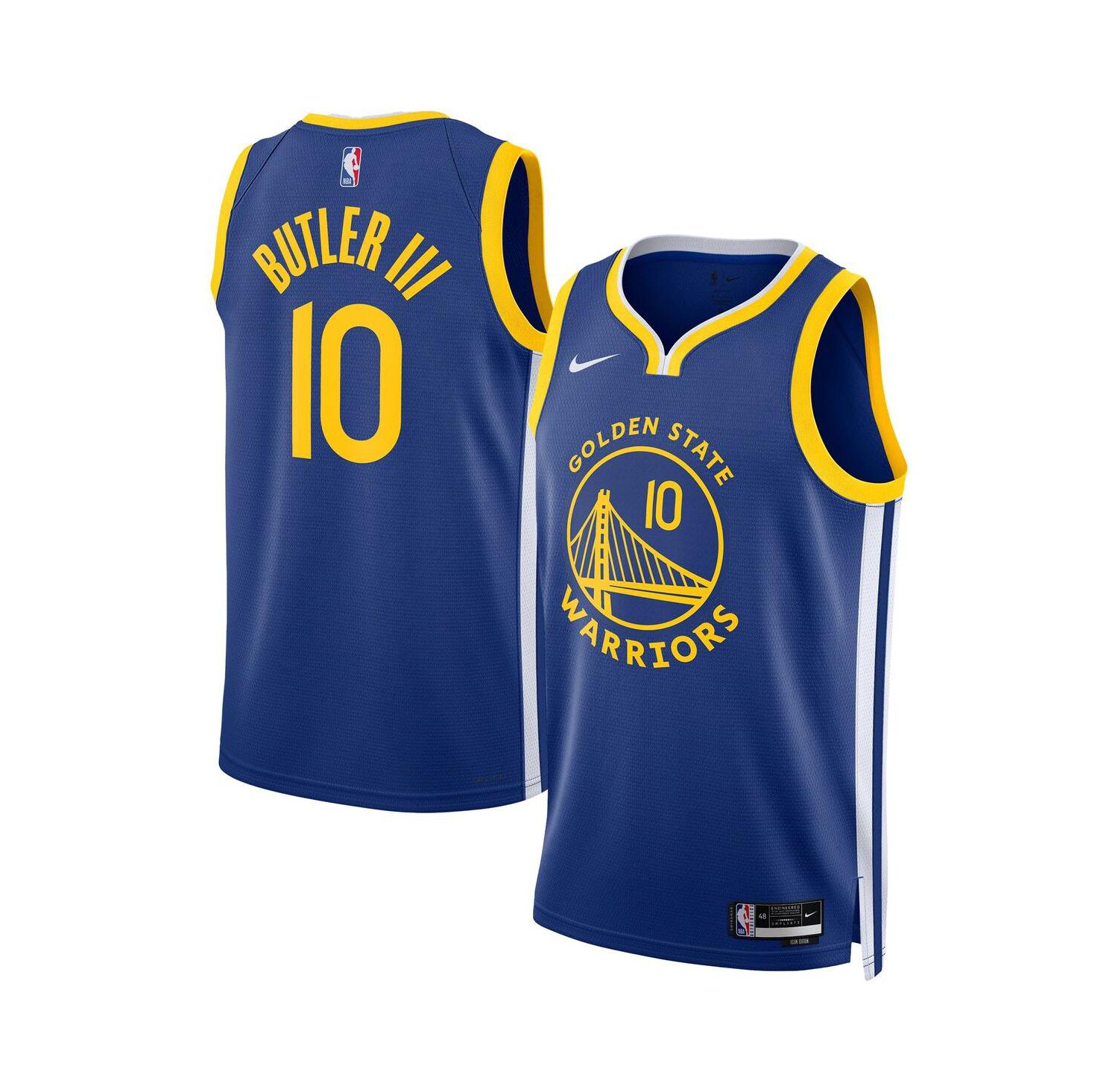 Men's Jimmy Butler III Royal Golden State Warriors Swingman Player Jersey - Icon Edition