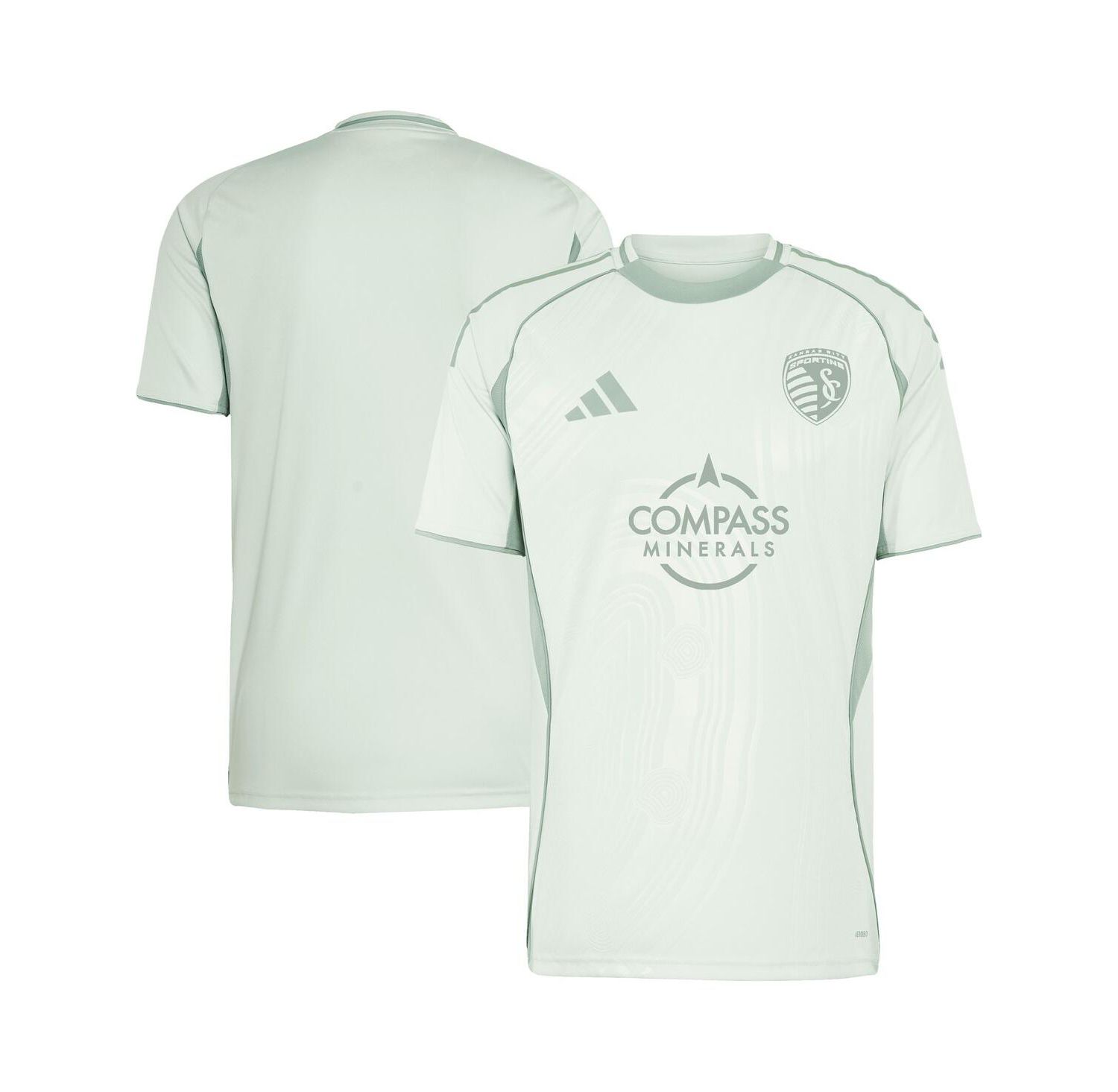 Men's Light Green Sporting Kansas City 2025 One Planet Pre-Match Jersey