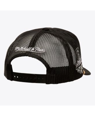 Men's Black Los Angeles Kings SOUL Collection Golden Stanley Cup Champions Trucker Adjustable Hat