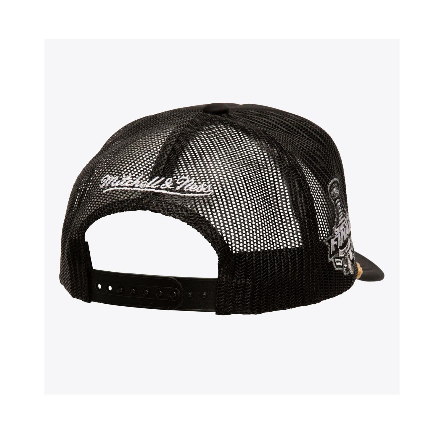 Men's Black Los Angeles Kings SOUL Collection Golden Stanley Cup Champions Trucker Adjustable Hat