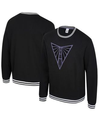 Stadium Essentials - Men's and Women's Eclipse Black Golden State Valkyries Club Level Chenille Pullover Sweatshirt