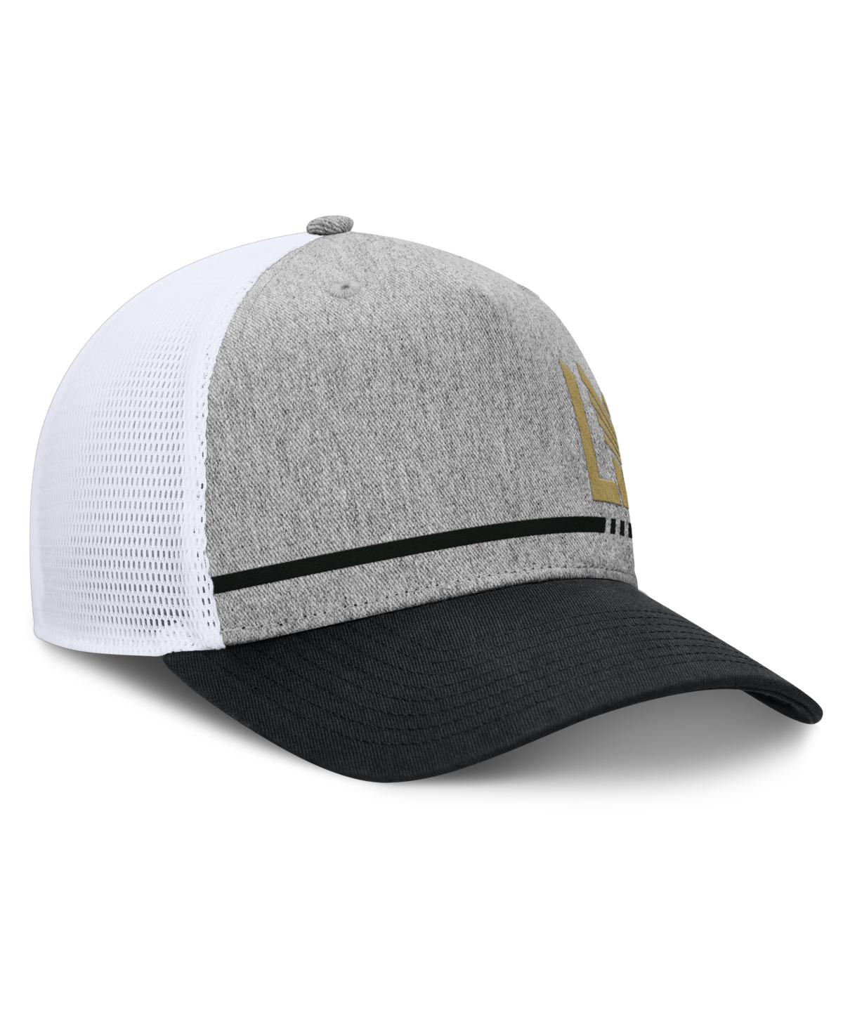 Fanatics Men's Heather Gray Lafc Low Block Trucker Adjustable Hat