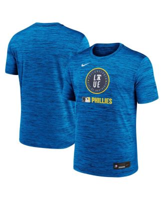 Nike - Men's Royal Philadelphia Phillies 2025 City Connect Authentic Collection Velocity Performance T-Shirt