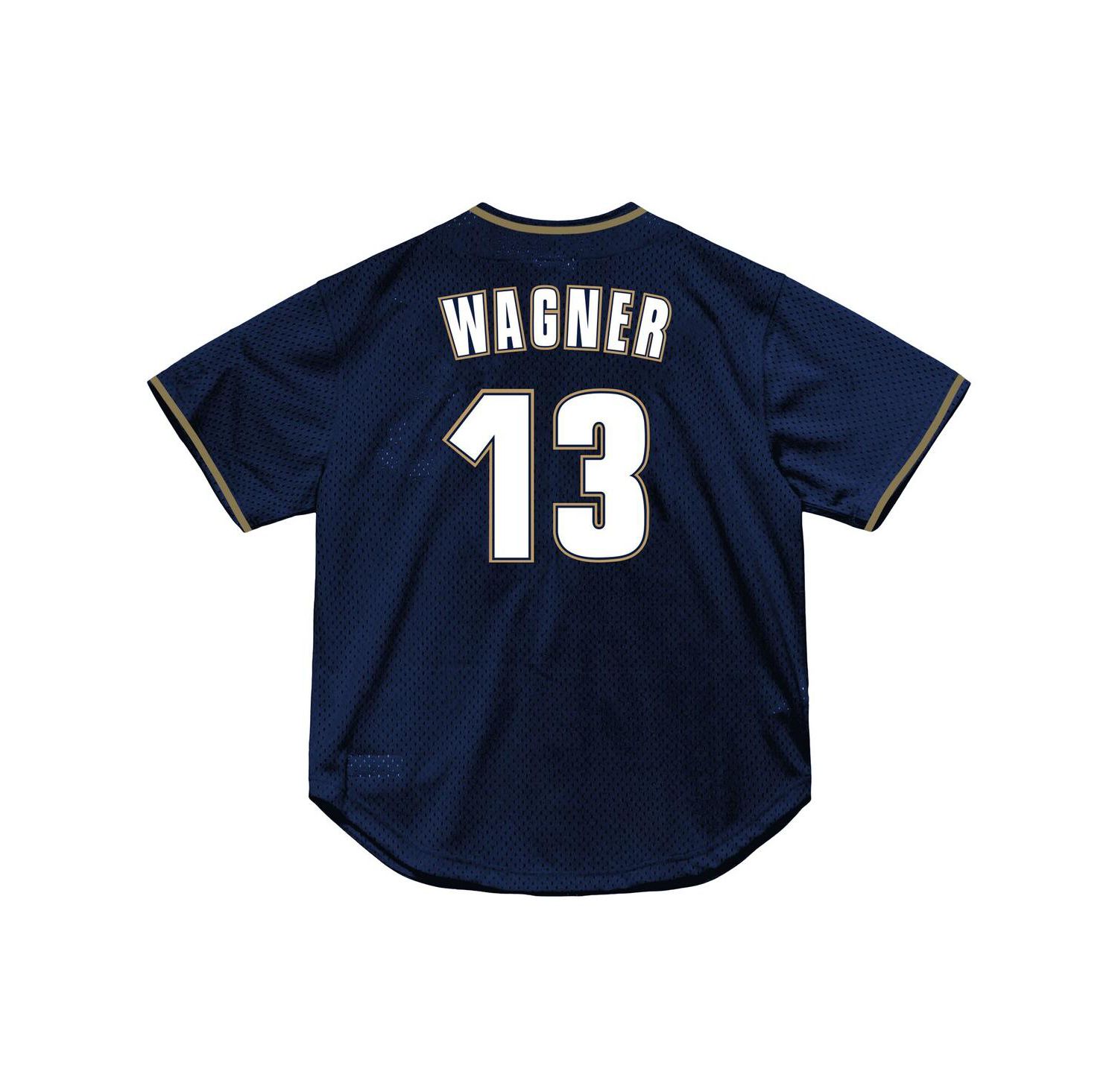 Men's Billy Wagner Navy Houston Astros Authentic Batting Practice Jersey