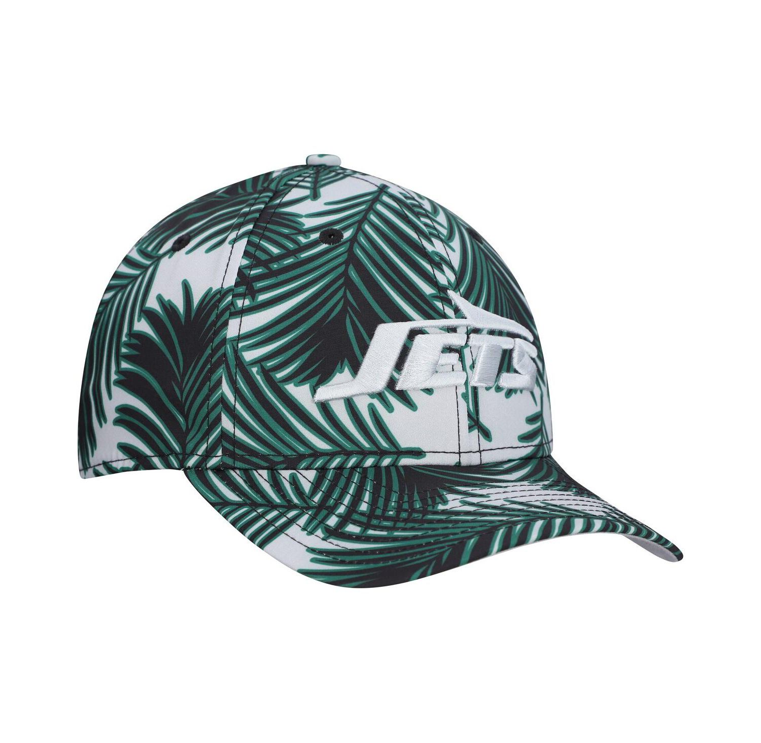 Men's Gray New York Jets Palms 39THIRTY Flex Hat