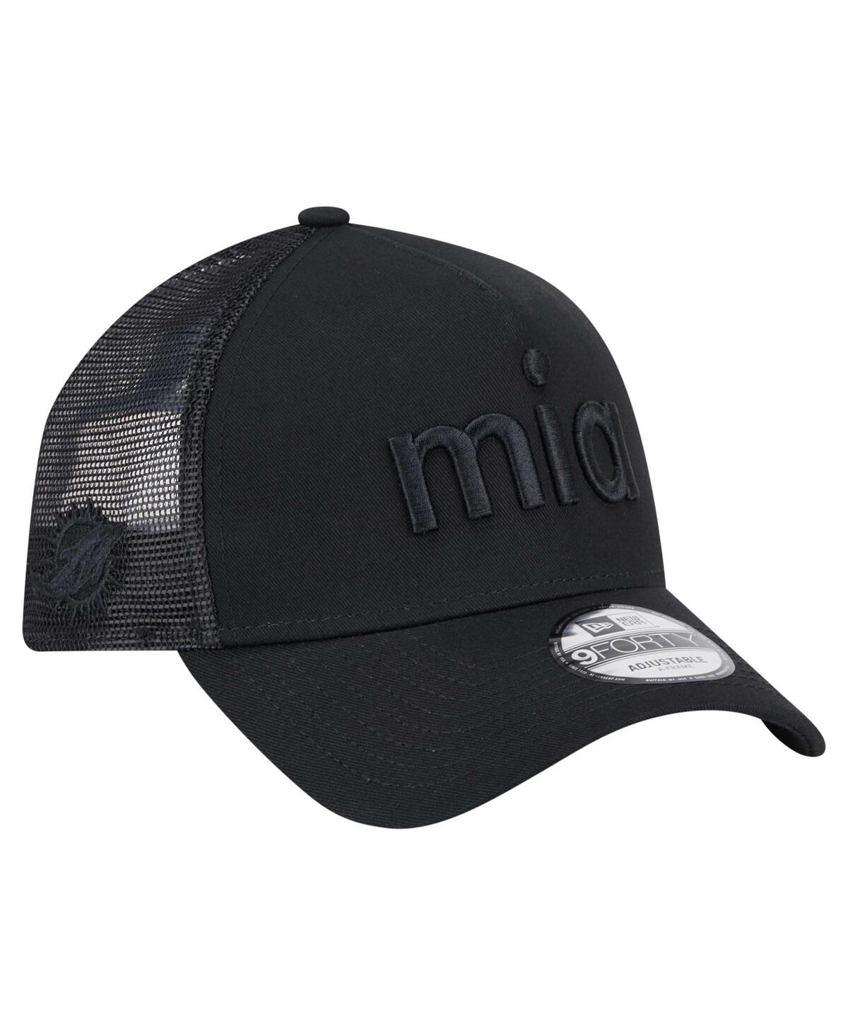 New Era Men's Black Miami Dolphins Hat