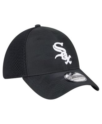 Men's Black Chicago White Sox Subtle Camo 39THIRTY Flex Hat