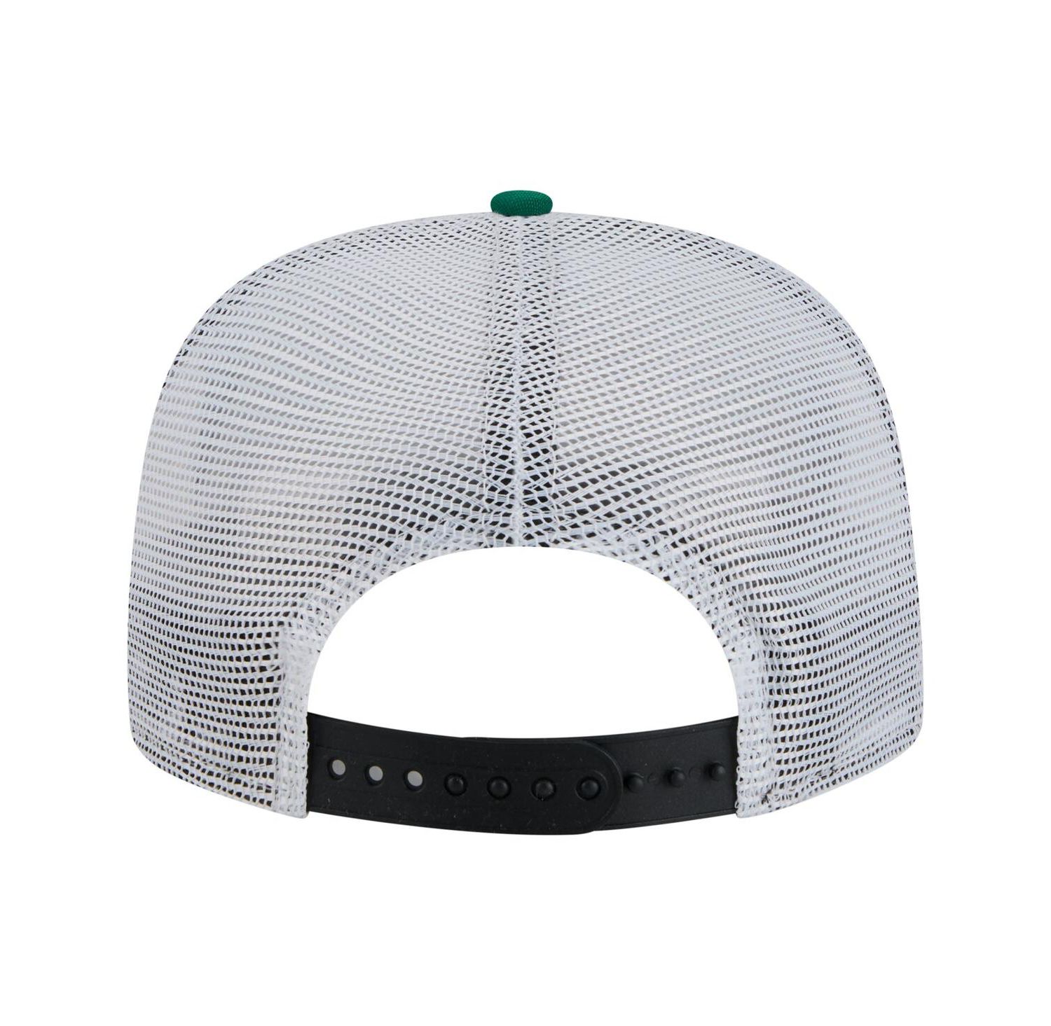Men's Black/Kelly Green Boston Celtics Throwback Dye Golfer Snapback Hat