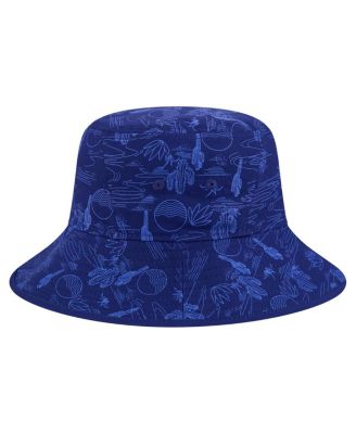 Men's Dark Blue Texas Rangers 2025 Spring Training All Over Print Bucket Hat