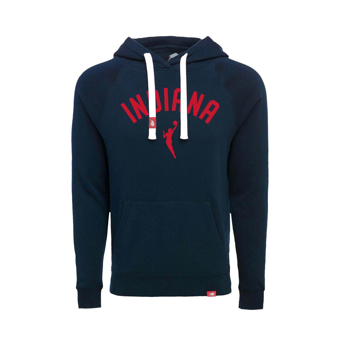Худи Sportiqe Navy Indiana Fever Olsen Tri-Blend Pullover — фото 2