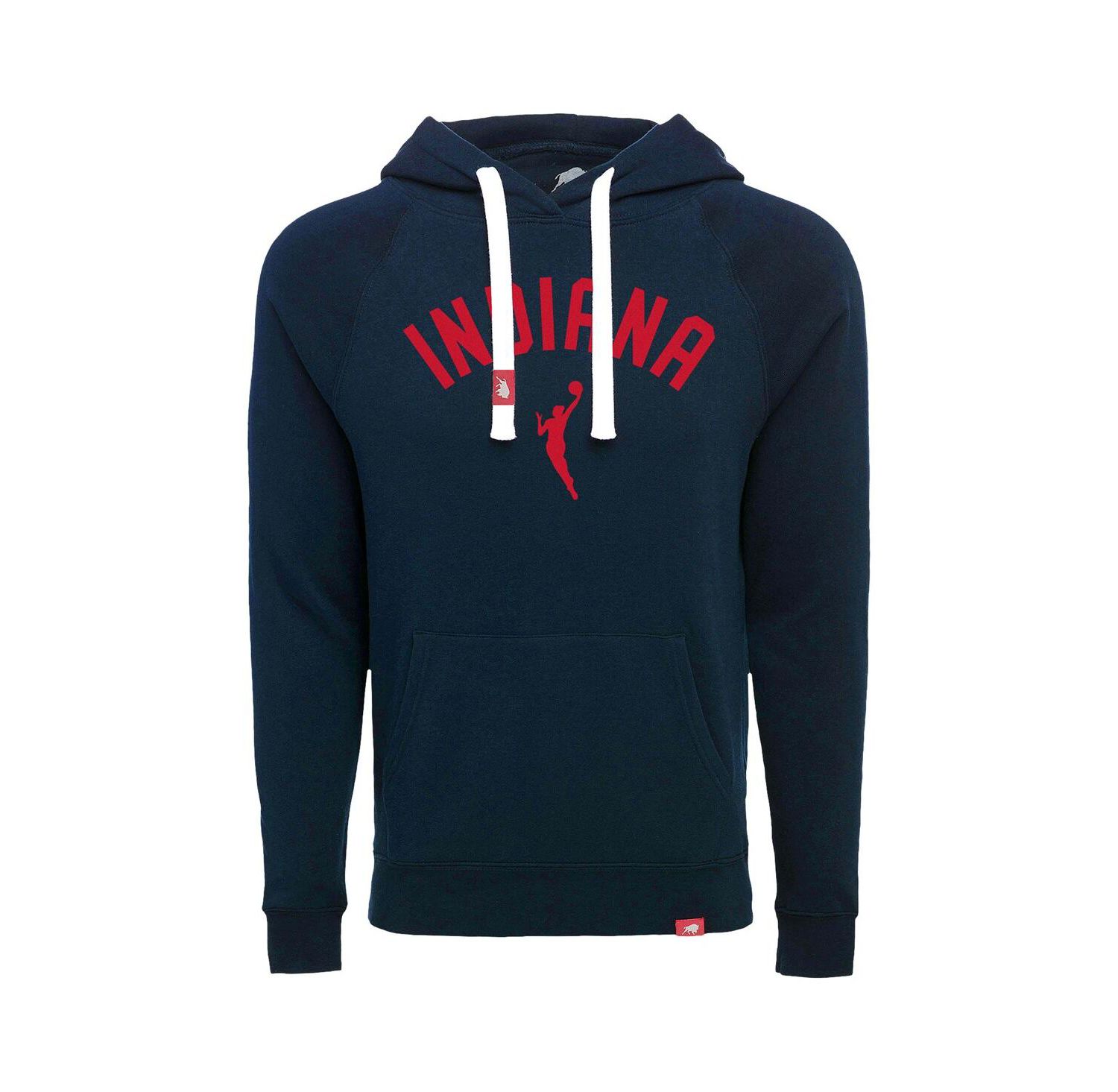 Men's and Women's Navy Indiana Fever Olsen Tri-Blend Pullover Hoodie