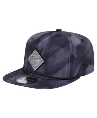 New Era - Men's Navy Texas Rangers Printed Golfer Snapback Hat