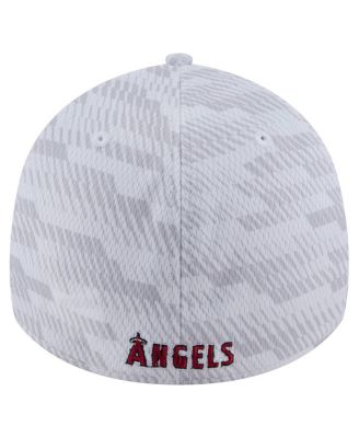 Men's&nbsp;White Los Angeles Angels Graded 39THIRTY Flex Hat