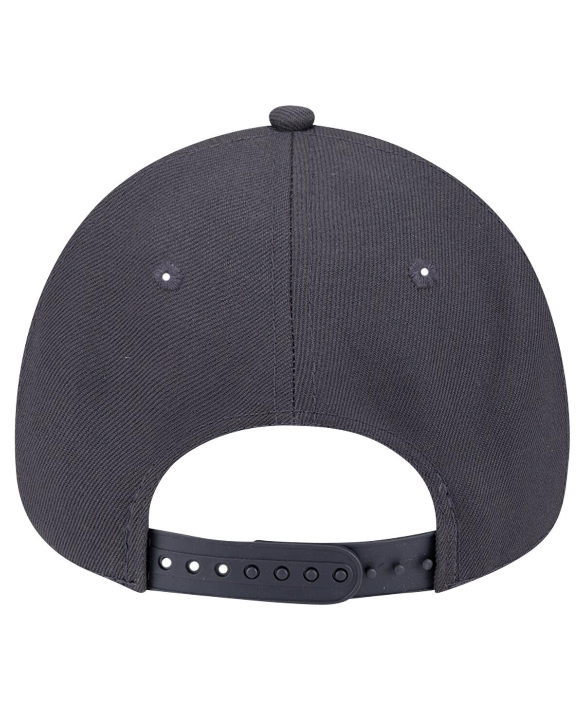 New Era Men's Gray Vegas Golden Knights Core A-frame 9forty Adjustable Hat