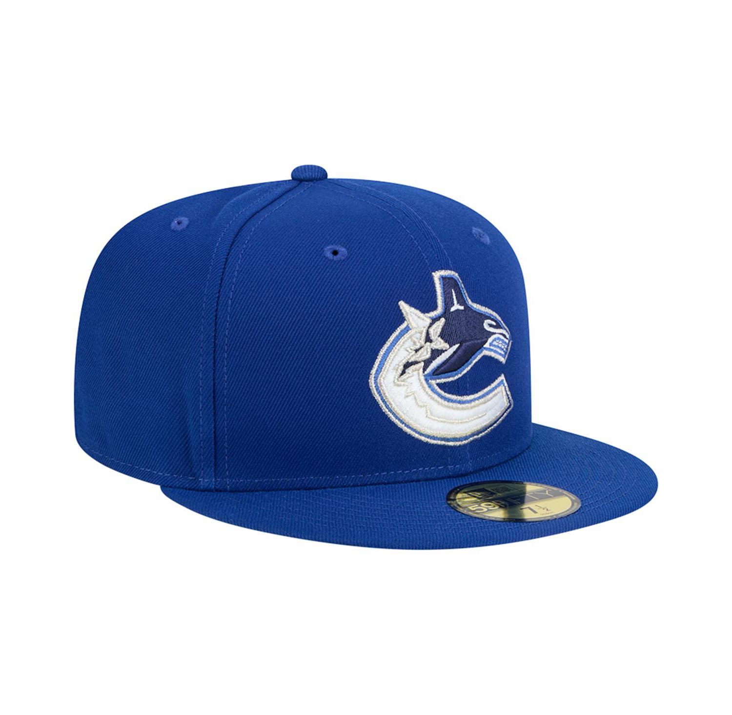 Men's Blue Vancouver Canucks Core 59FIFTY Fitted Hat