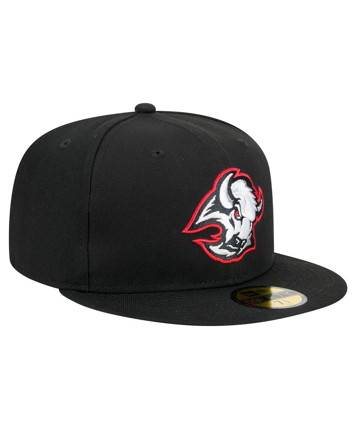 New Era Men's Black Buffalo Sabres Core 59fifty Fitted Hat