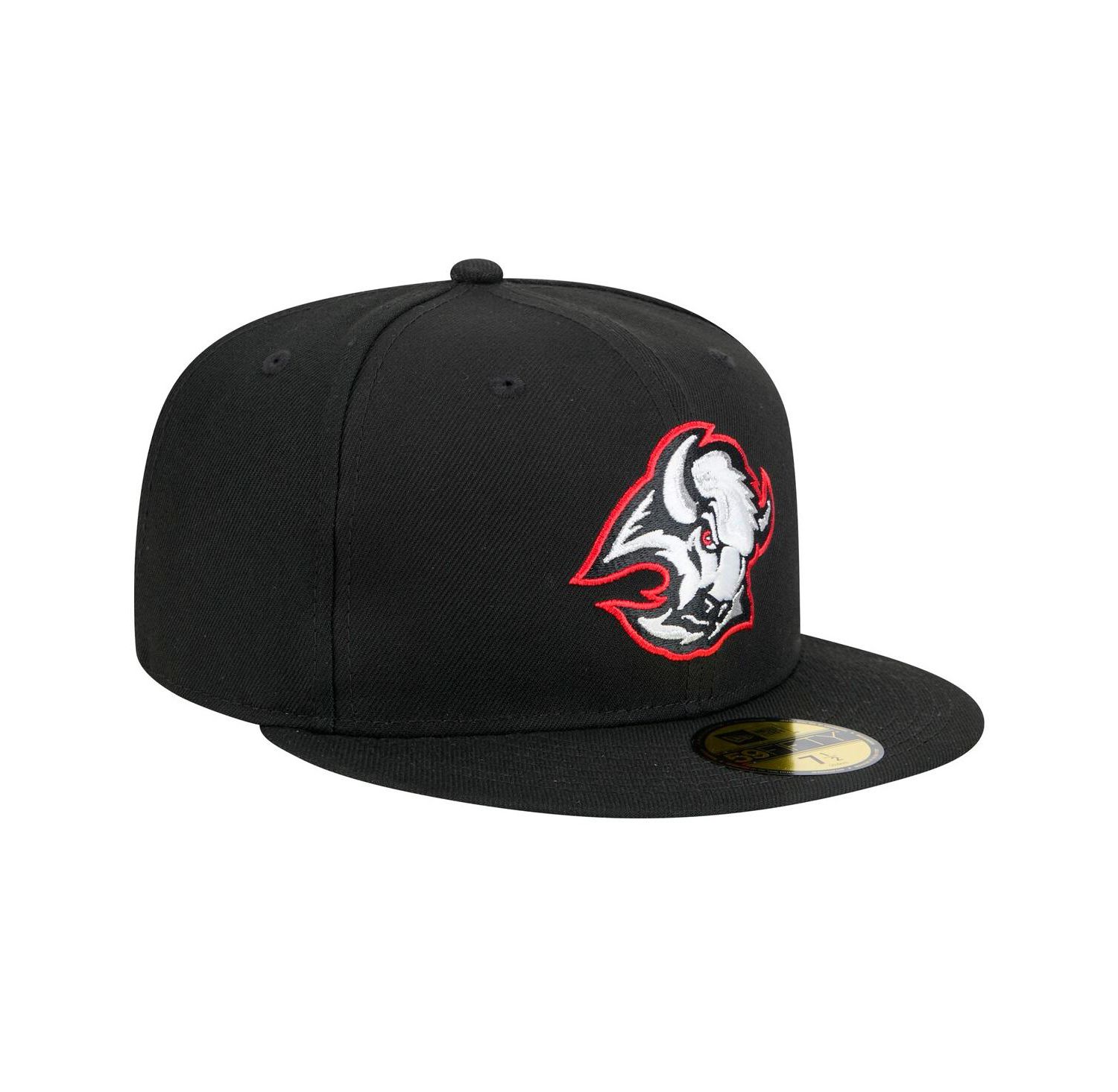 Men's Black Buffalo Sabres Core 59FIFTY Fitted Hat