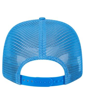 Men's Powder Blue Los Angeles Chargers Main Trucker 9SEVENTY Stretch Snap Hat