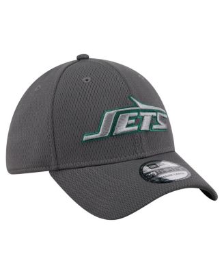 Men's Graphite New York Jets Main 39THIRTY Flex Hat