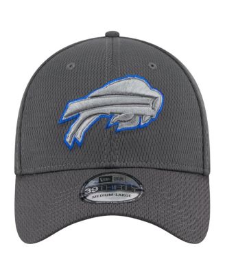 Men's Graphite Buffalo Bills Main 39THIRTY Flex Hat