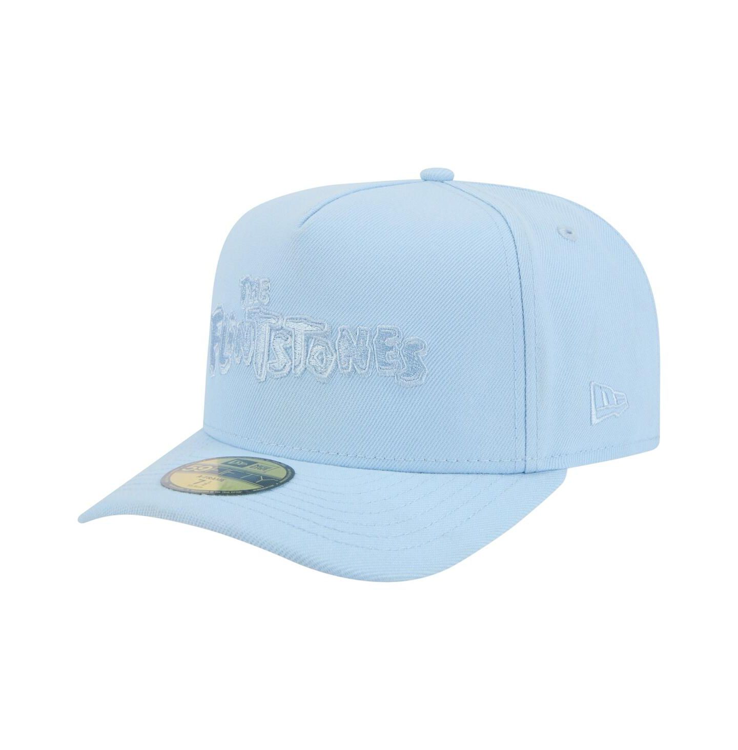 Мужская кепка New Era Light Blue the Flintstones A-Frame 59FIFTY Fitted Hat — фото 1