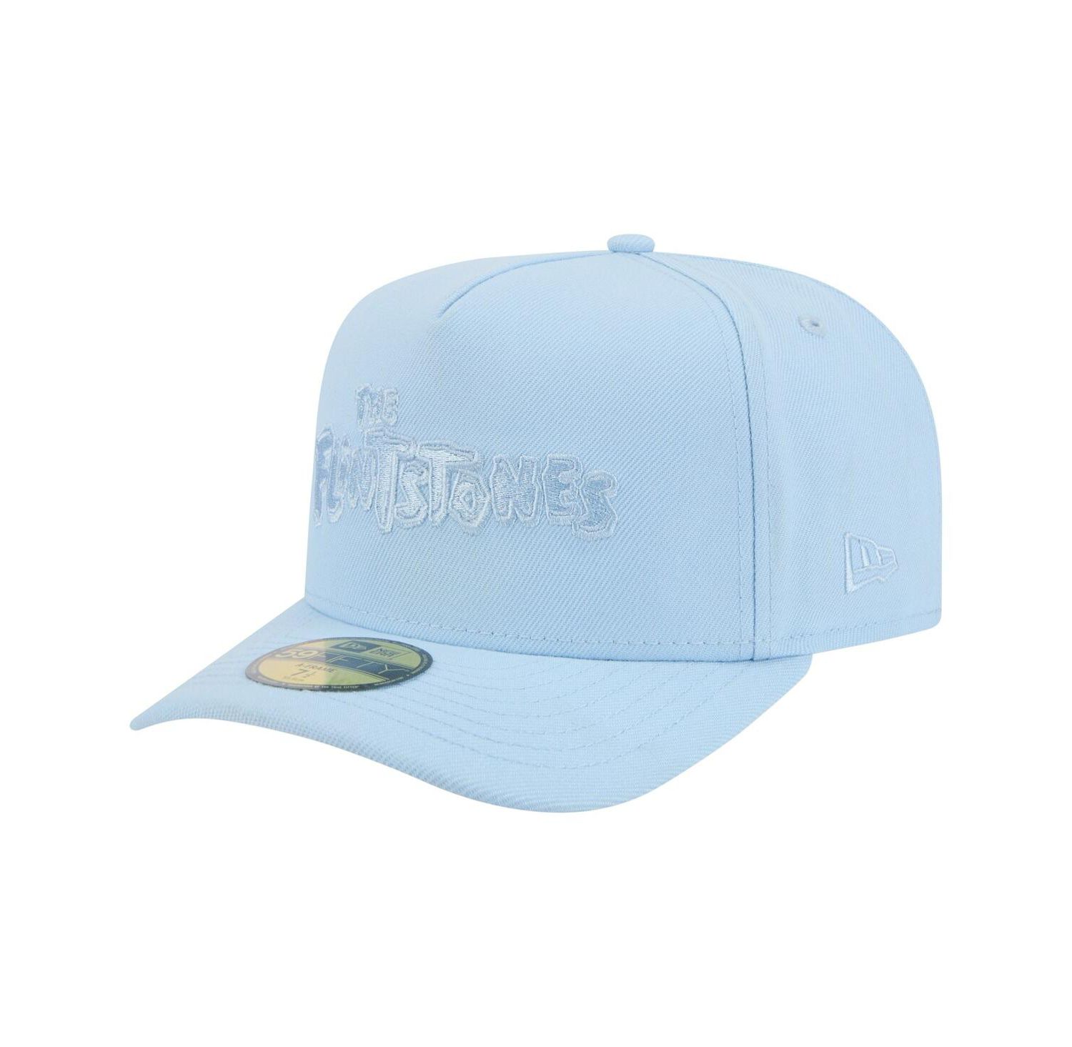 Men's Light Blue the Flintstones A-Frame 59FIFTY Fitted Hat