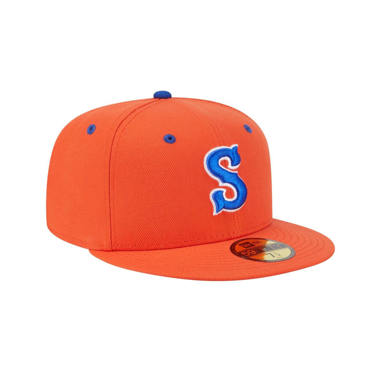 Men's Orange Syracuse Mets Authentic Collection 59FIFTY Fitted Hat