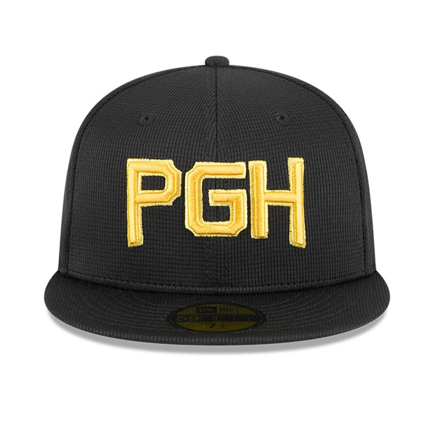 Men's Black Pittsburgh Pirates City Connect Batting Practice 59FIFTY Fitted Hat