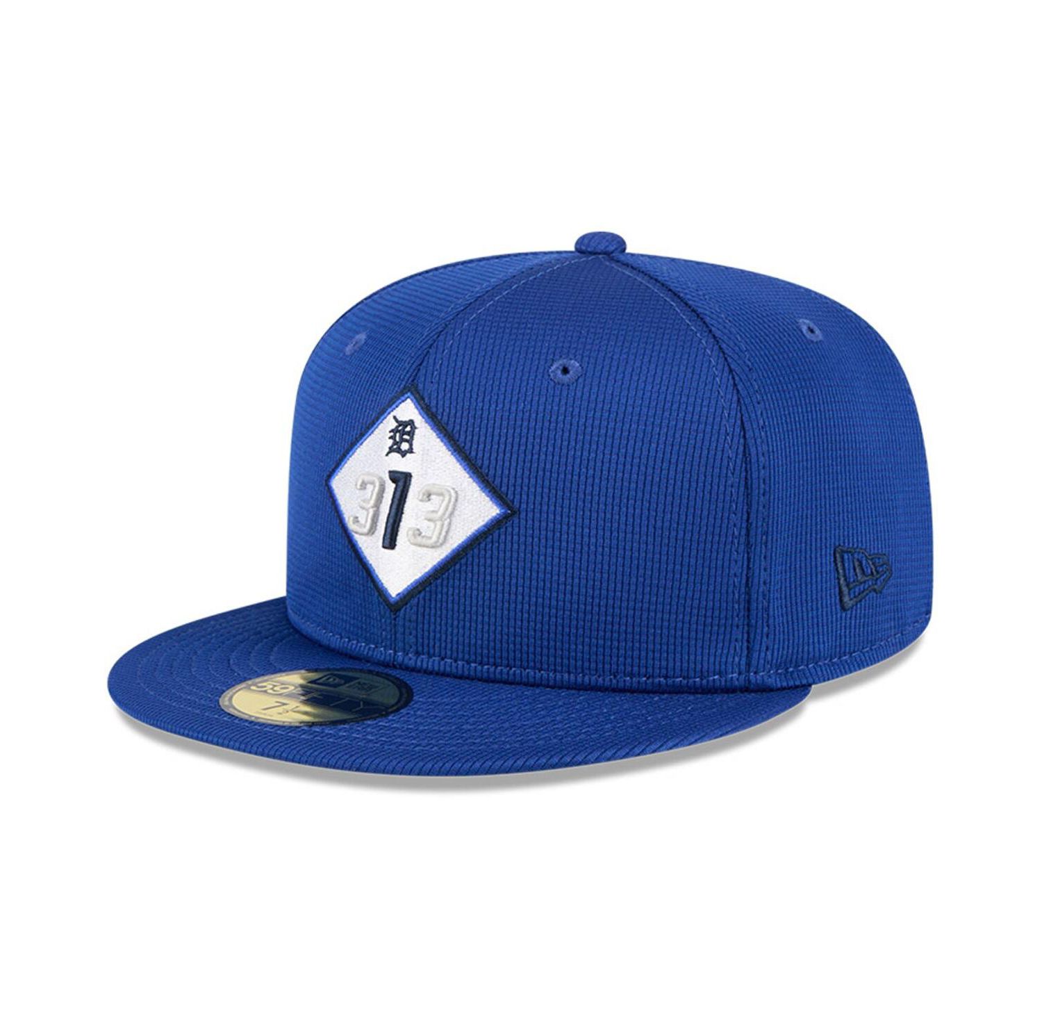 Men's Blue Detroit Tigers City Connect Batting Practice 59FIFTY Fitted Hat