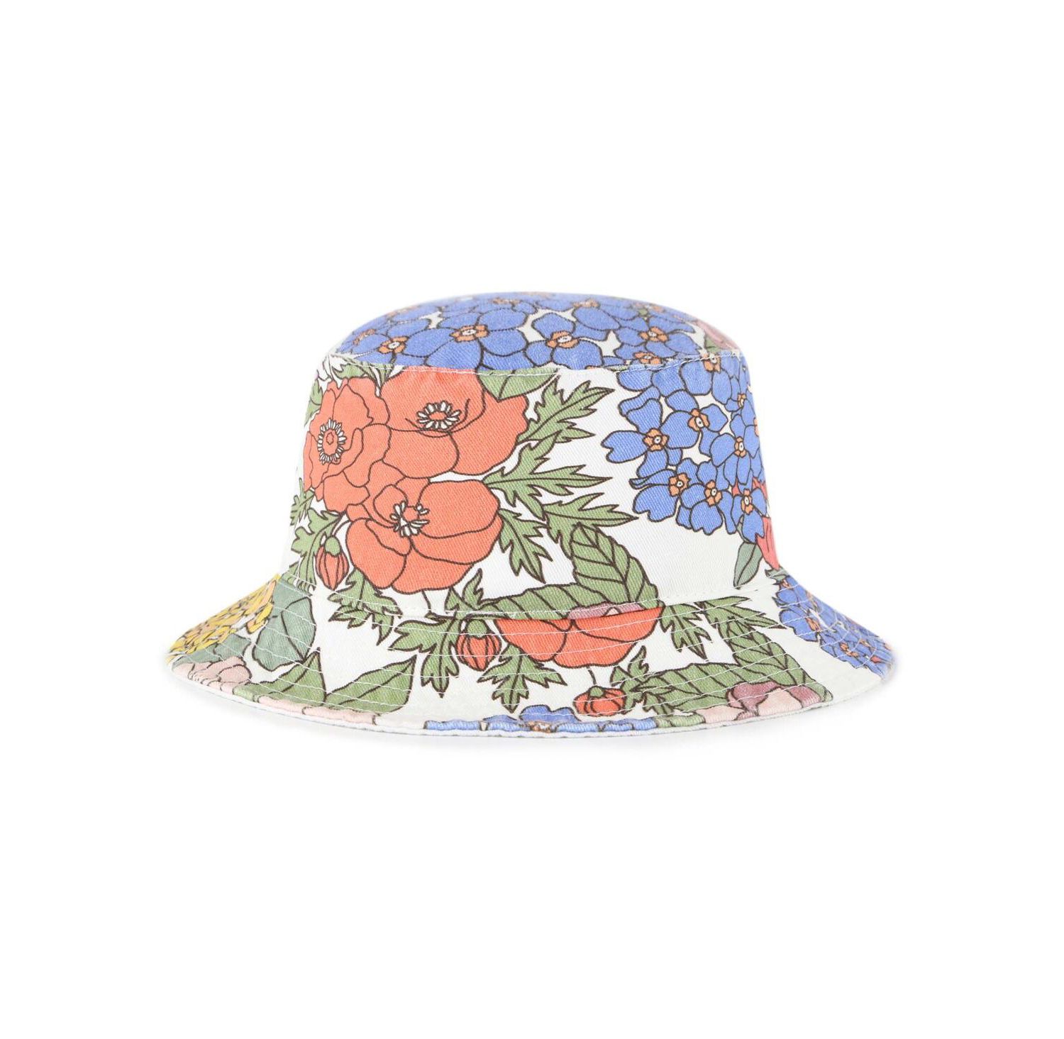 Women's White Houston Texans Florentina Bucket Hat