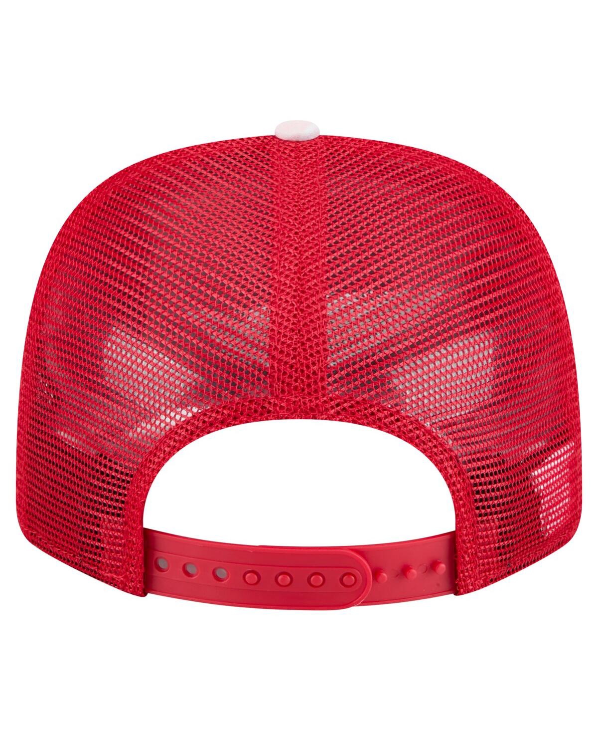 NEW ERA MEN'S RED PHILADELPHIA PHILLIES HULA TRUCKER 9SEVENTY ADJUSTABLE HAT 